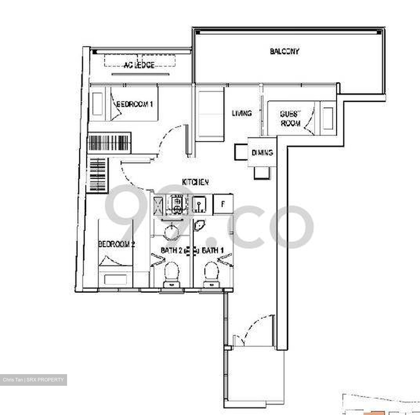 Central Imperial (D14), Apartment #424103201